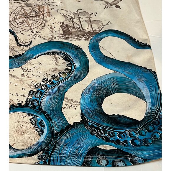 Chaos Monkey Octopus and map print tank size XL - Picture 7 of 11